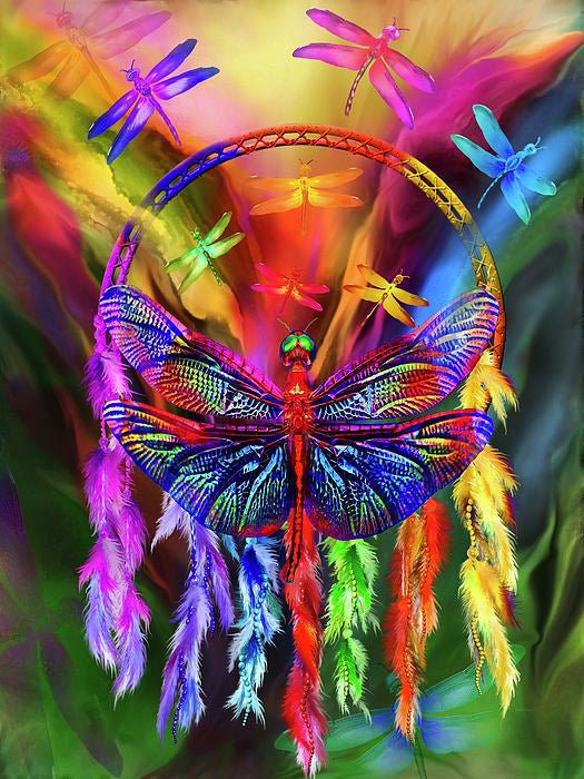 Butterfly Dream Catcher Diamond Painting Kit at