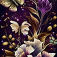 Floral Butterflies Diamond Painting Kit