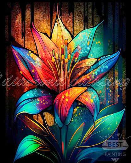 Beautiful Flower Diamond Painting