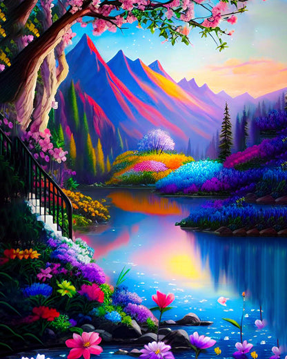 Beautiful Scenery Diamond Art