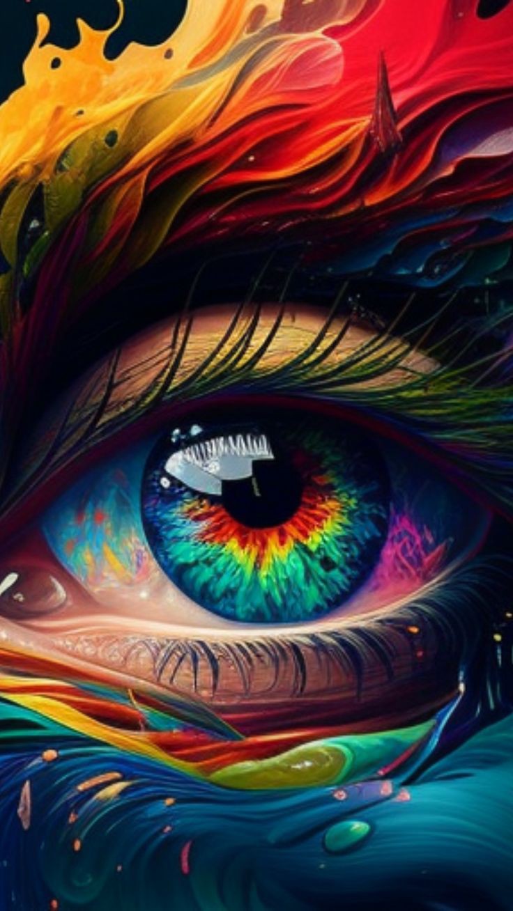 Fantastical Eye 5D Diamond Painting