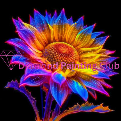 Glowing Sunflower Diamond Painting Kit