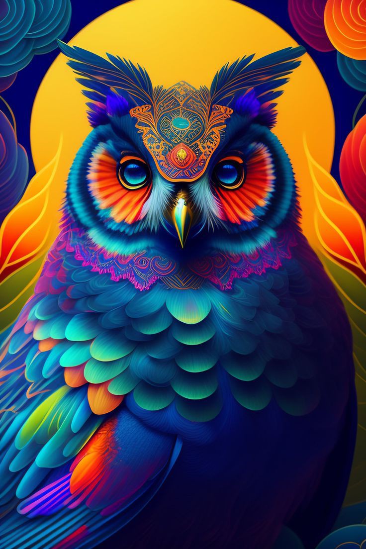 Majestic Owl Bead Art Kits