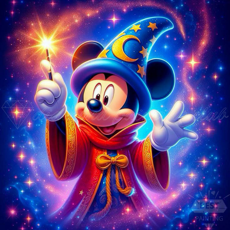 Mickey Mouse Diamond Painting Art