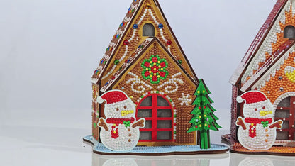 Diamond Painting Christmas House Puzzle