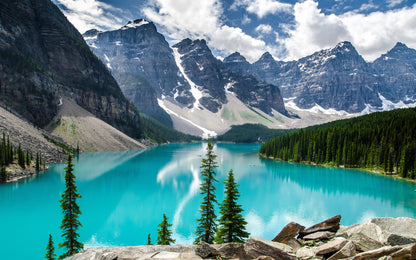 5D DIY Diamond Painting Of Beautiful Moraine Lake