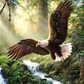 5D DIY Harpy Eagle Diamond Painting