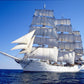 5D Diamond Painting Of  Large White Sailing Boat