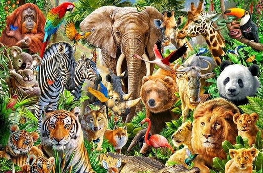Adventures Jungle Animals Best Bead Art Kits