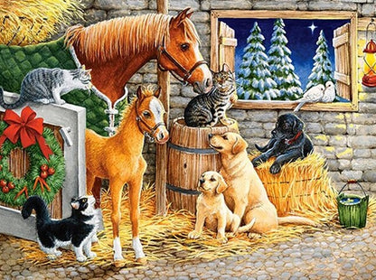 Animals Farm Bead Painting Kit