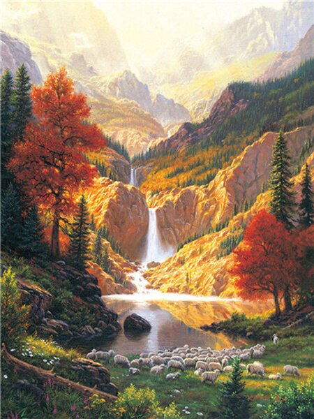 Autumn Waterfall Bead Art Kits