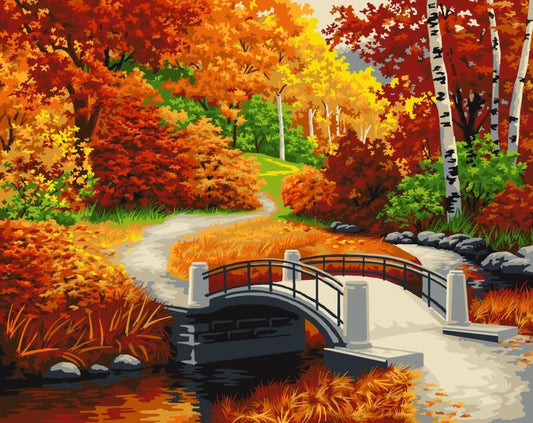 Beautiful Autumn Park Bead Art Kits