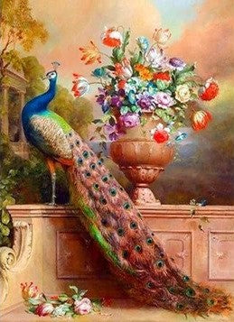 Best Bead Art Kits Of Peacock Flowers
