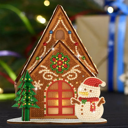 Best Diamond Painting House Puzzle Christmas