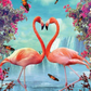 Bigger Beautiful Flamingo Best Diamond Painting Kit