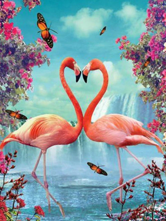 Bigger Beautiful Flamingo Best Diamond Painting Kit