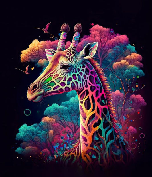 Colorful Giraffe Bead Art Kits