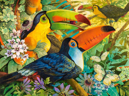 Colorful Toucans Birds Bead Art Kits