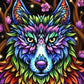 Colorful Wolf Best Bead Art Kits