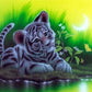 Cute Tiger Cub Bead Painting Kit 