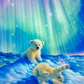 Cute White Polar Bears Best Diamond Painting