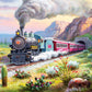 Diamond Bead Art - Steam Train