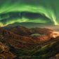 Diamond Painting Of Aurora Northern Lights On Sky