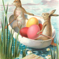 Easter Eggs Escape Diamond Painting