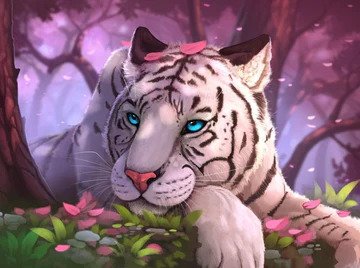 Fantasy White Tiger Best Bead Art Kits