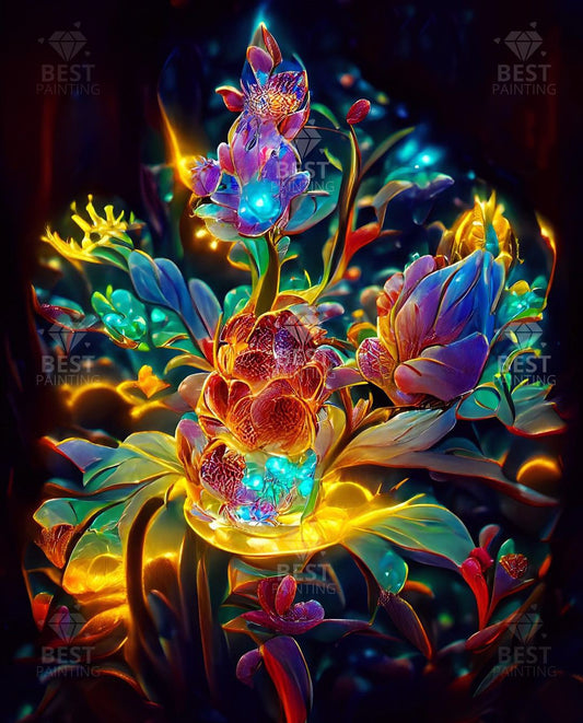 Blume des Lebens – Beste Diamantkunst