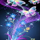 Glorious Fantasy Butterflies 5D Diamond Bead Art