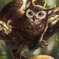 Great Horned Owl Diamond Painting