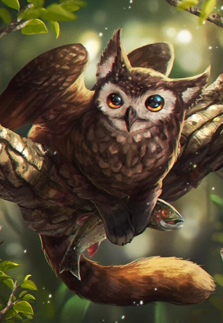 Great Horned Owl Diamond Painting