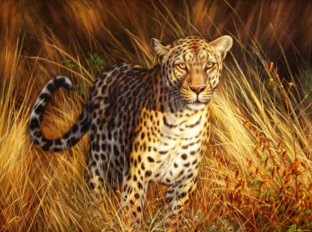 Hunter Leopard Best Diamond Painting