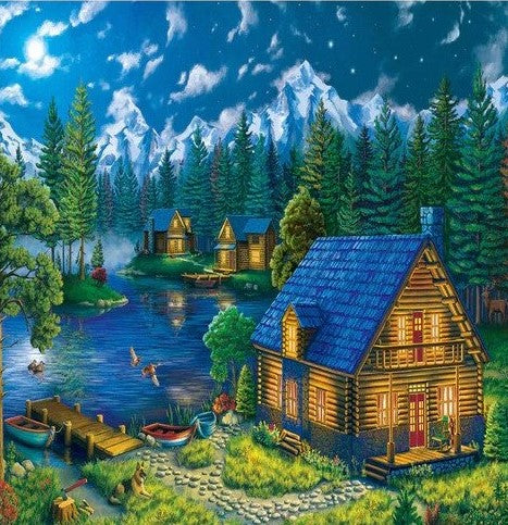 Lake Forest Cottage Bead Art Kits