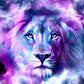 Lion Of The Galaxy 5D Diamond Bead Art