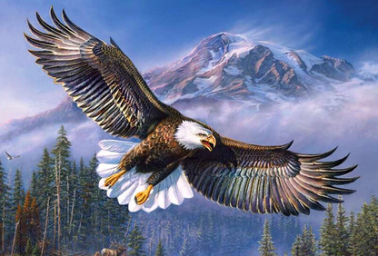 Mountains Eagle 5D Diamond Painting