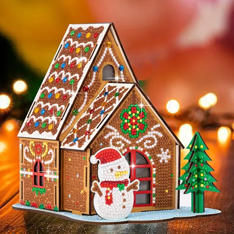 Paint By Diamonds Christmas House Puzzle