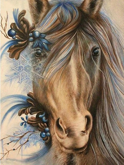 Pretty Mare Diamond Bead Art