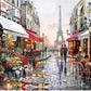 Romantic Paris Street Of Eiffel Tower Bead Art Kits