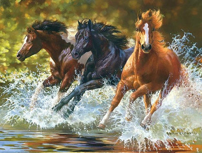 Rushing Wild Horses Best Bead Art Kits