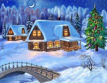 Snowy Christmas Home Bead Art Kits