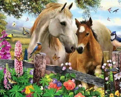 Stallion & Mare Love Best Bead Art Kits