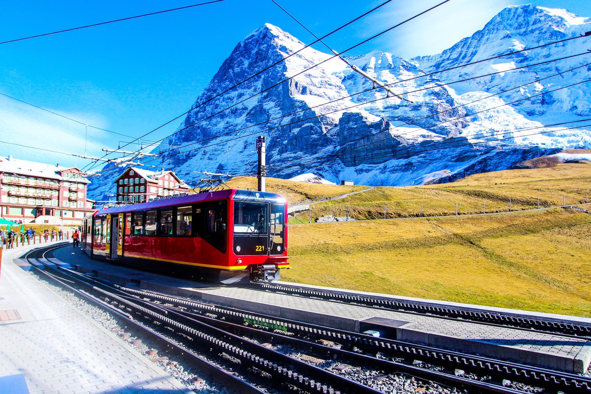 Swiss Train Track Diamond Painting 