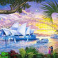 Sydney Opera House Sunset Best Diamond Art