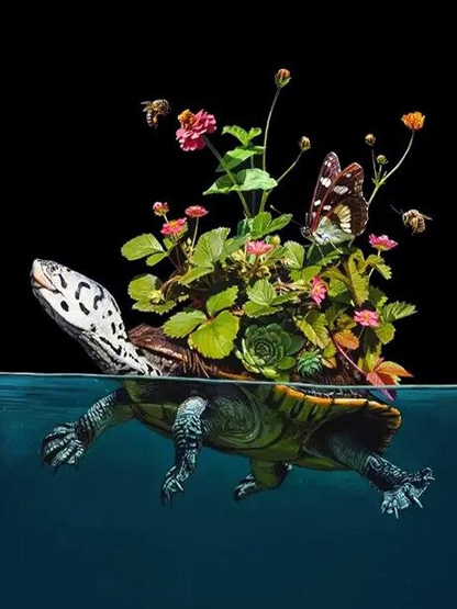 The Sea Turtle Diamond Painting