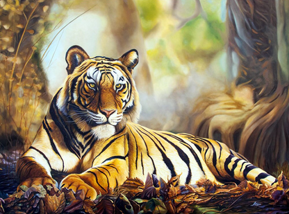 Tiger Cub 5D Diamond Art