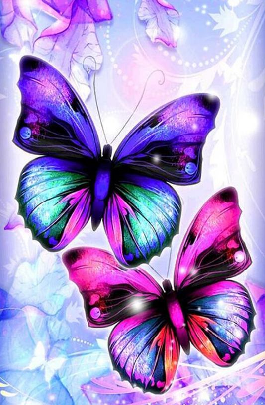 Two Butterflies 5D Diamond Painting