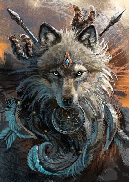 Warrior Wolf Best Bead Art Kits